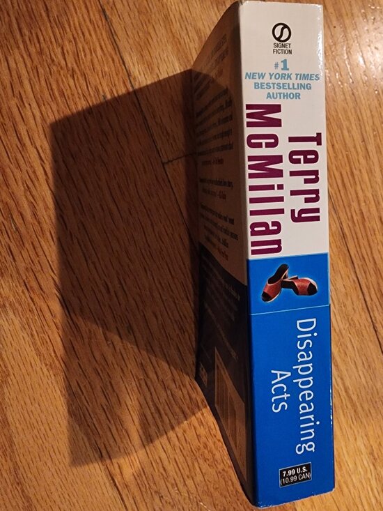 Terry McMillan Disapeering Acts Paperback Novel Fiction Book - Picture 7 of 8